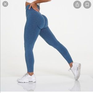 Slate blue curve leggings NVGTN Medium